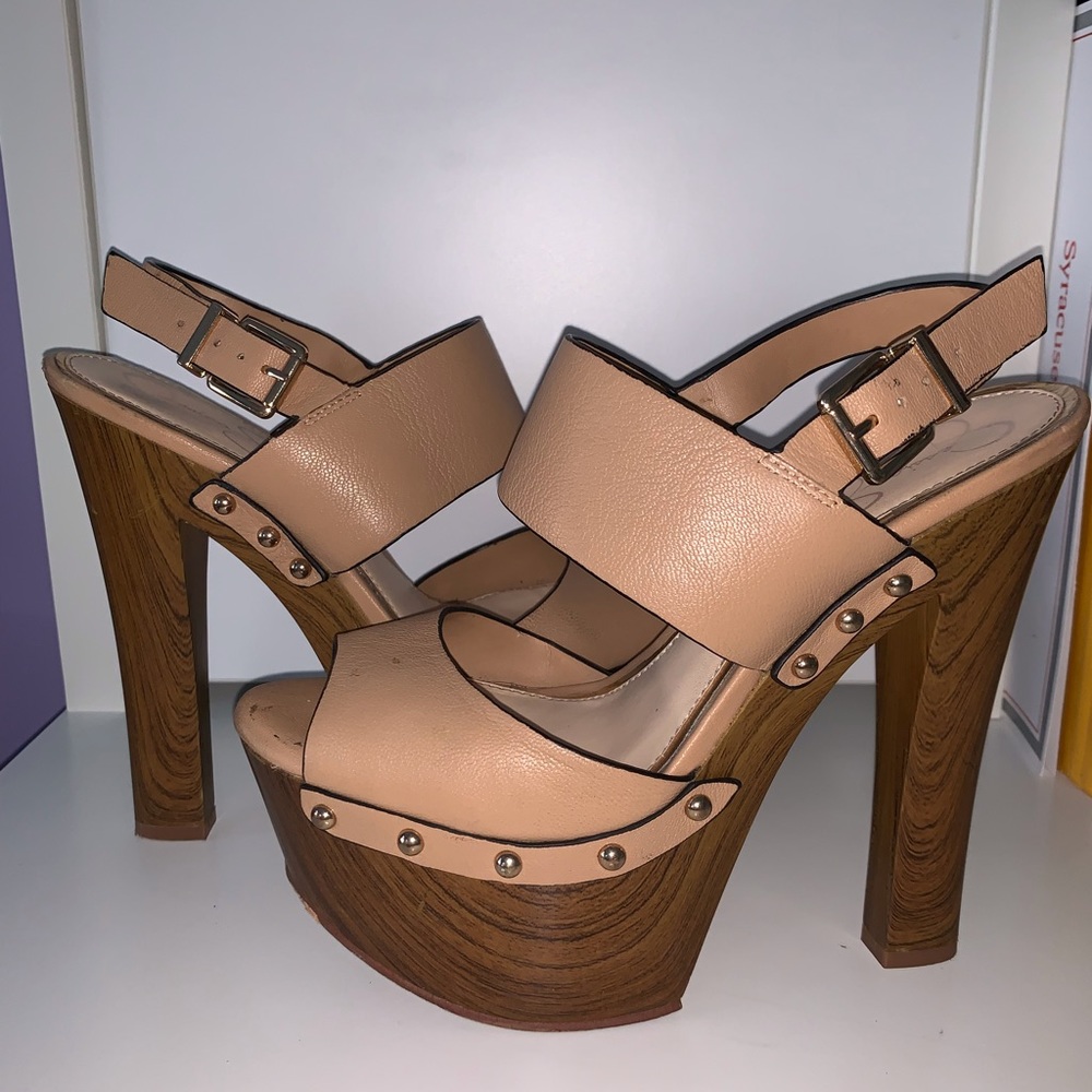 Women’s Jessica Simpson Nude Platforms